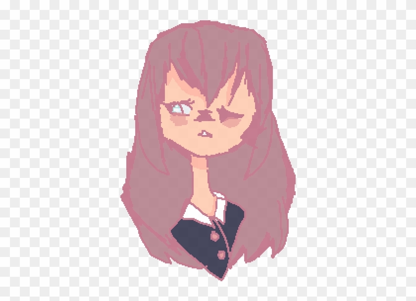 Drawing A Girl W/ A Palette - Cartoon Clipart #5253491