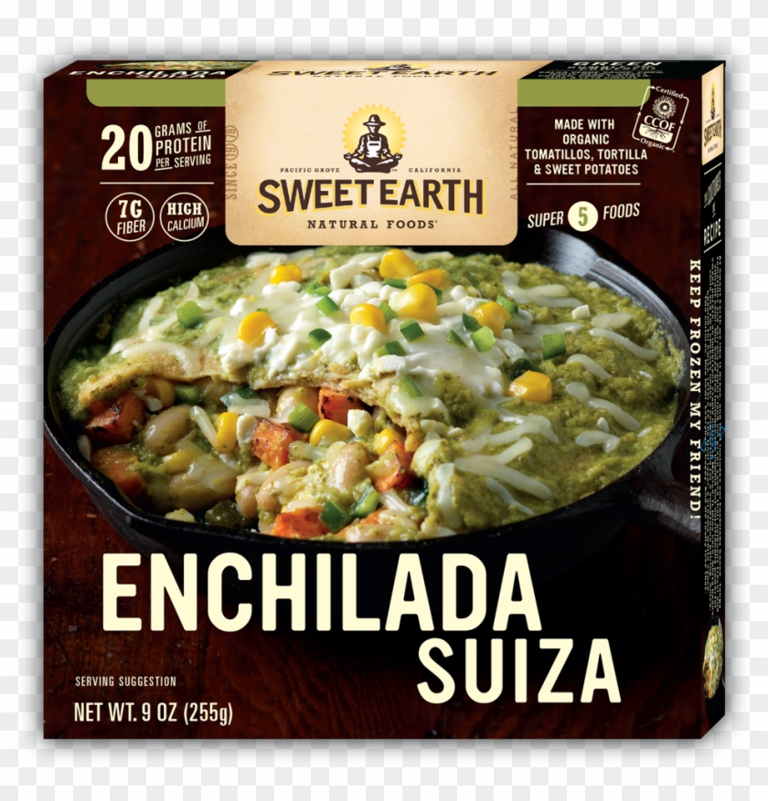 The Enchilada Sauce Combines Tangy Tomatillos & Serrano - Sweet Earth Frozen Bowls Clipart