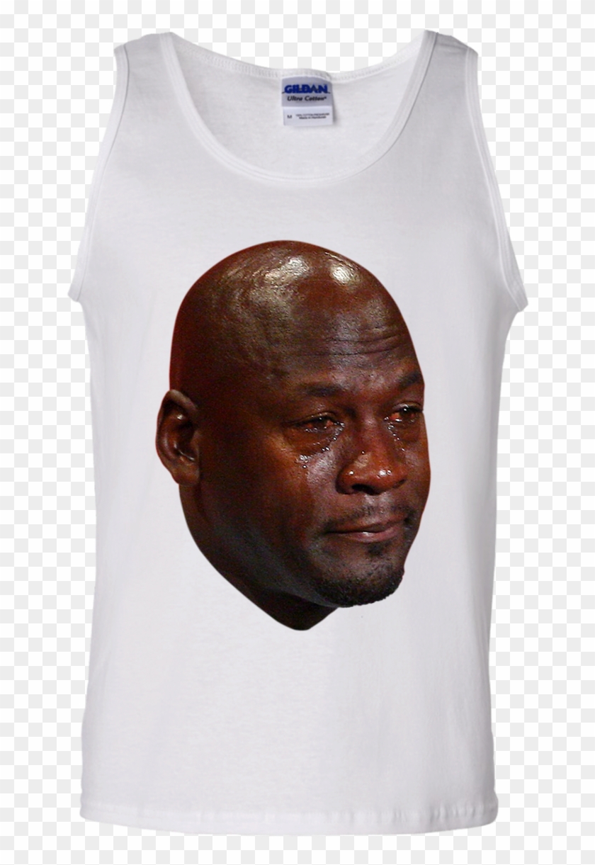 Crying Jordan Tank Top - Coffee Crying Jordan Clipart #5253624