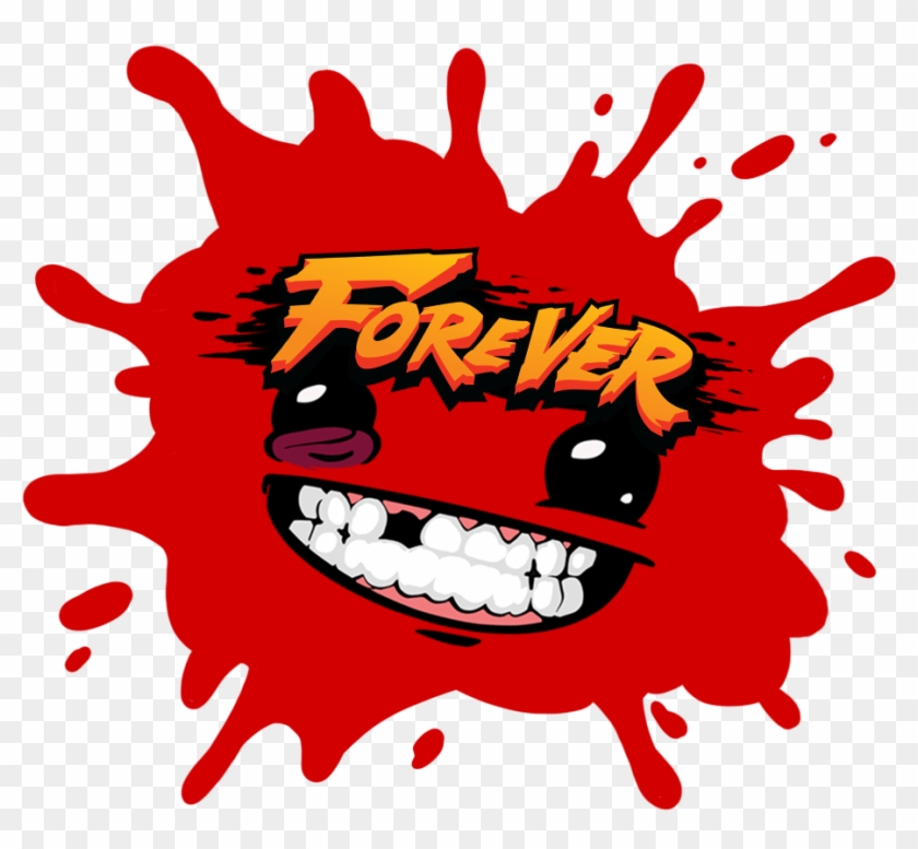 About Super Meat Boy Forever - Super Meat Boy Forever Logo Clipart #5253659