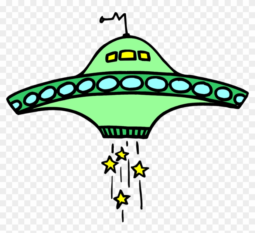Ufo Clipart Invisible Background - Clip Art Sci Fi - Png Download #5253884