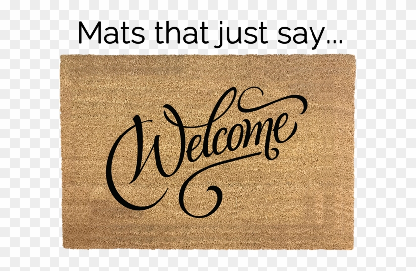 The Best Residential Doormats On Internet Welcome - Write Welcome In Different Styles Clipart