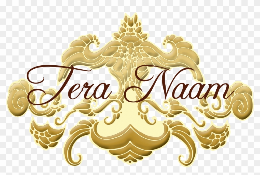 Tere Naam Png Text Clipart #5253984