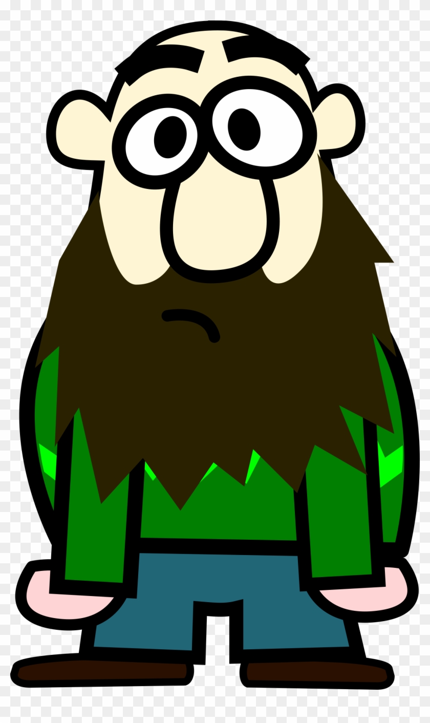 Old Man With Beard Photo - Man With Beard Clipart - Png Download #5254373
