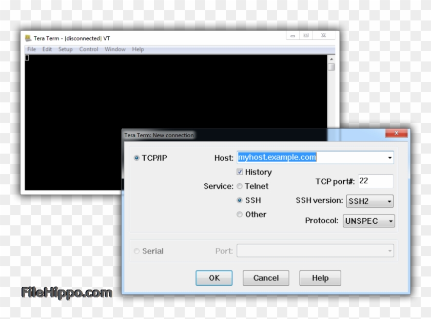 Capture D'écran 1 - Tera Term Download Clipart