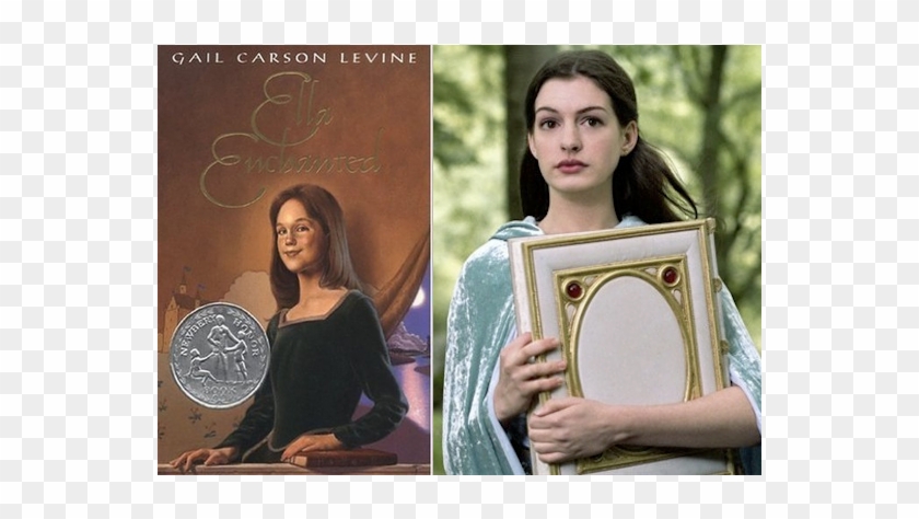 Anne Hathaway Também Viveu A Protagonista De Ella Enchanted - Girl Clipart