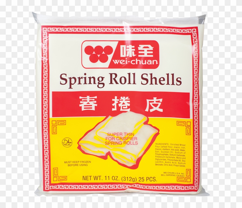 Fz Wc Egg Roll Shell - Wei Chuan Egg Roll Wrap Clipart #5255065