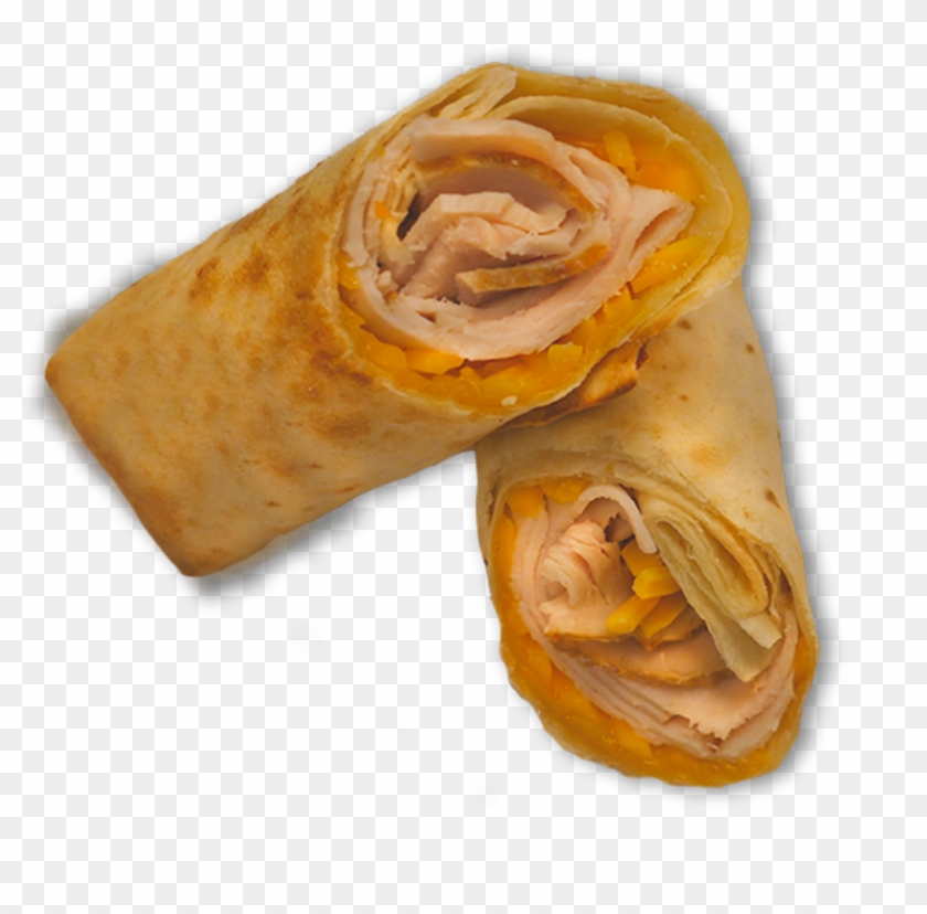 Vector Sandwich Grilled - Turkey Cheddar Wrap Tropical Smoothie Clipart