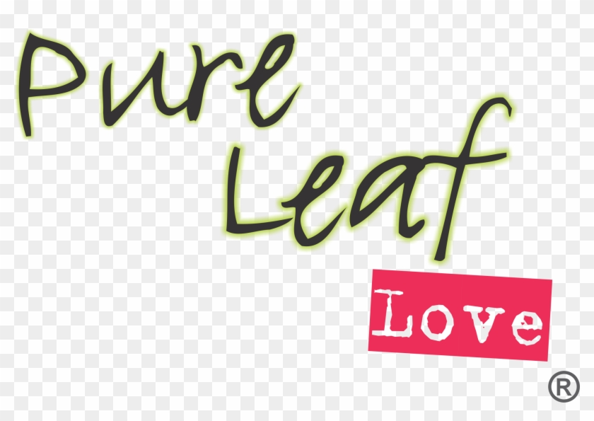 Home Pure Leaf Love - Calligraphy Clipart #5255993