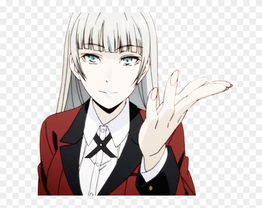 Kakegurui Sticker - 모모 바미 키라리 움짤 Clipart
