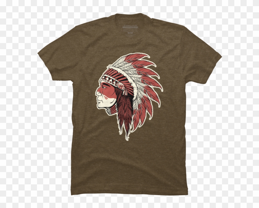 Native Indian Chief - Marvel T Shirt Design Clipart #5256599