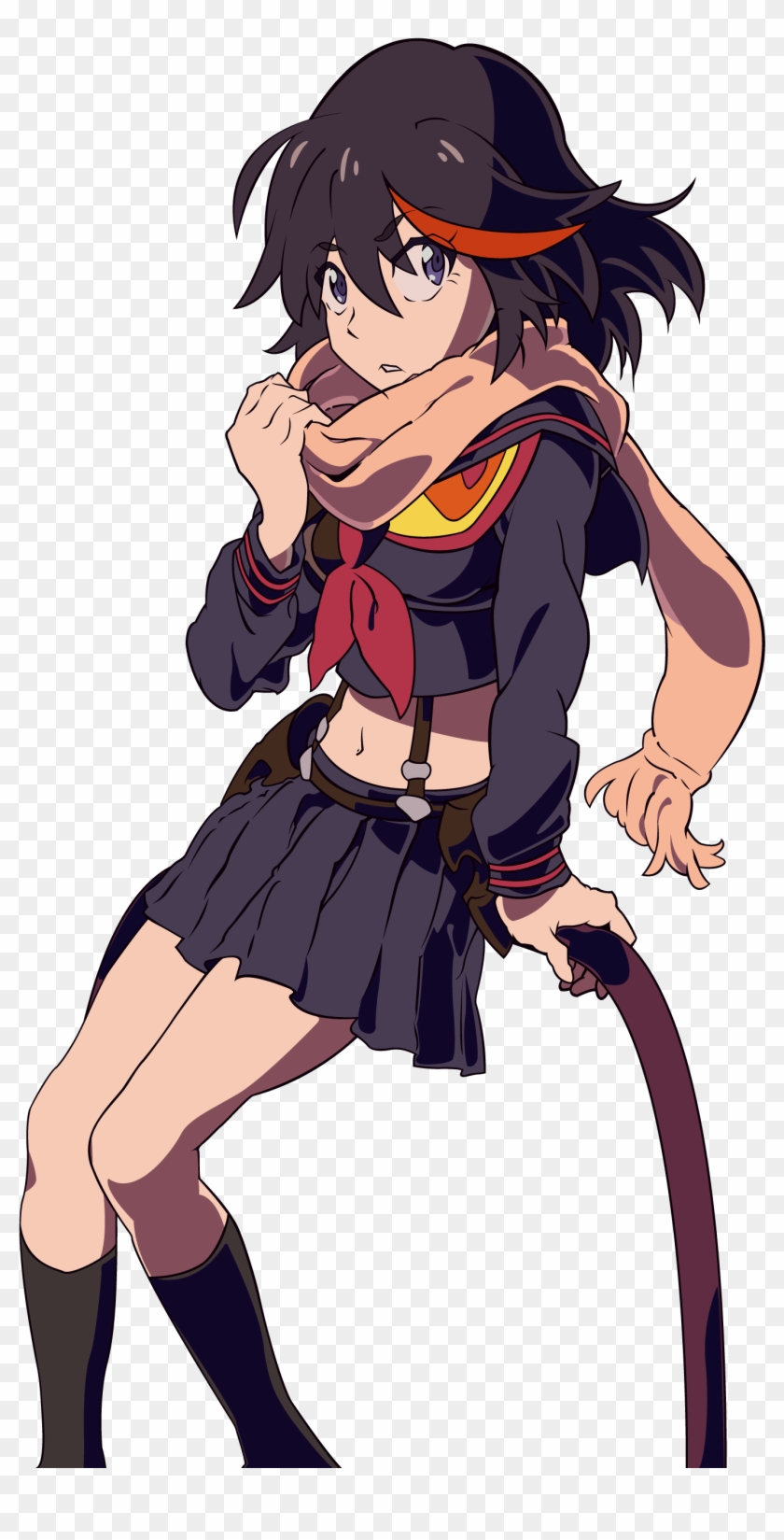 Ryuuko Matoi By Thetokieffect-d78n0aa - Ryuko Matoi No Background Clipart #5256687