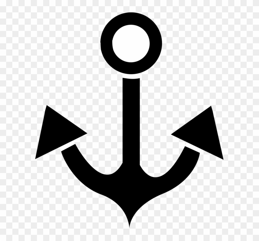 Image Free Library Boat Anchor Restricts Motion - Anchor Icon Png Clipart #5256840