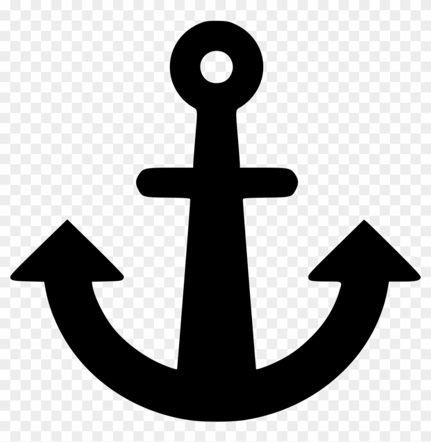Svg Transparent Download Navigation Anchor Svg Png - Silueta De Un Ancla Clipart