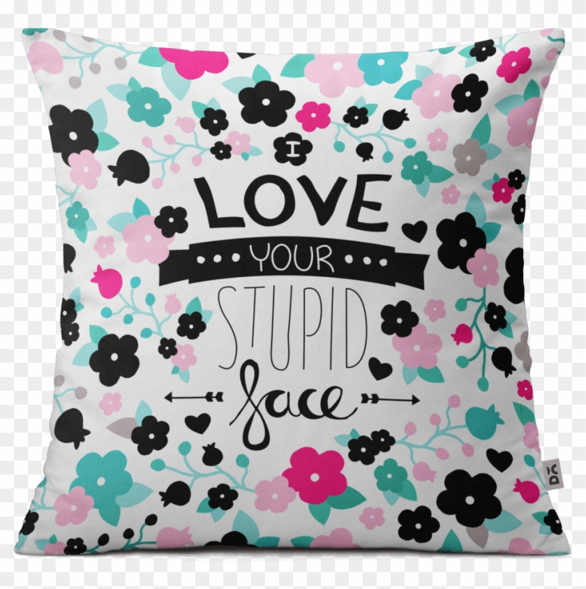 Dailyobjects Stupid Face 12" Cushion Cover Buy Online - Cushion Clipart