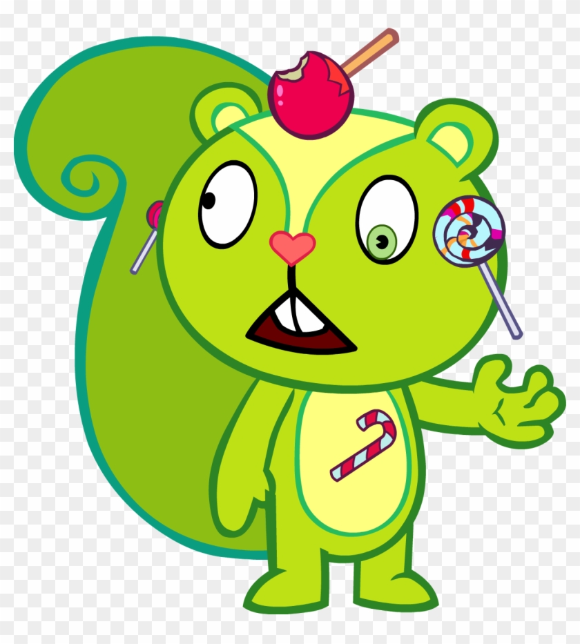 Stupid Png - Squirrel From Happy Tree Friends Clipart