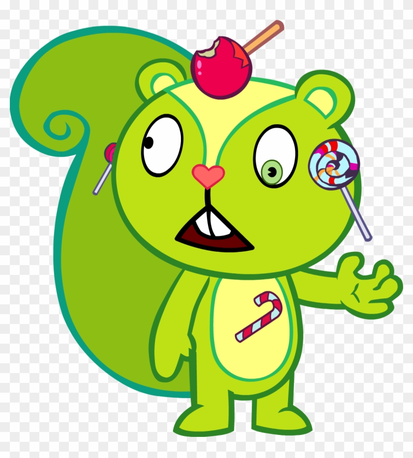 Stupid Png - Squirrel From Happy Tree Friends Clipart #5257104