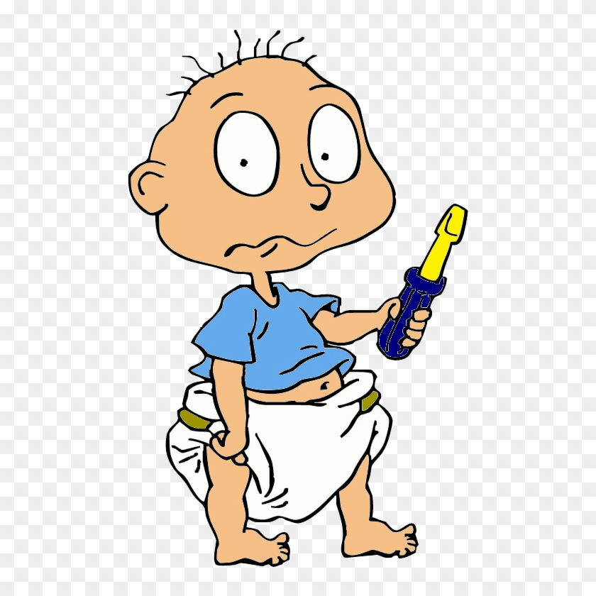 Tommy Pickles Rugrats Em Png - Kid From Rugrats Clipart
