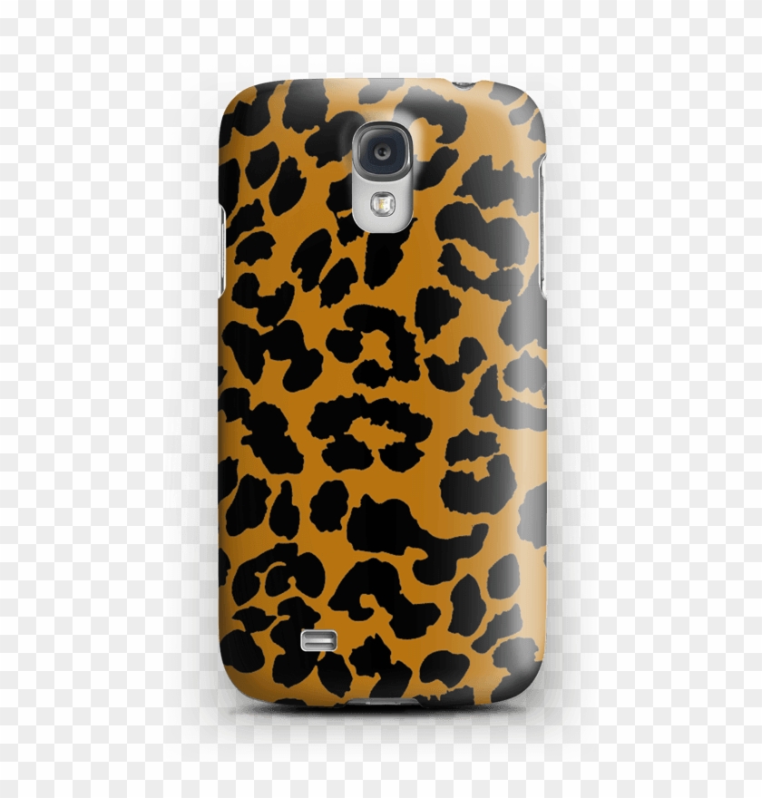 Leopard Print Case Galaxy S4 - Mobile Phone Case Clipart #5257244