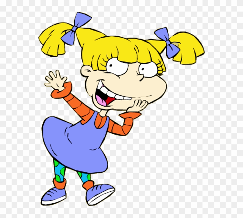 Angelica Pickles Looking Happy-re817 - Angelica Rugrats Png Clipart #5257343