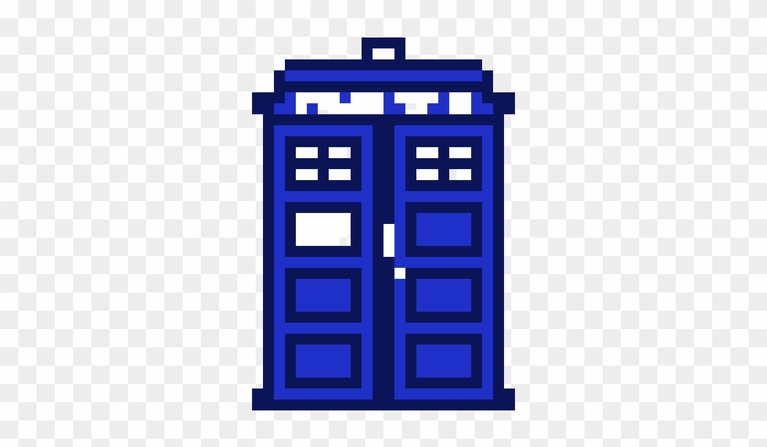The Tardis - Home Door Clipart