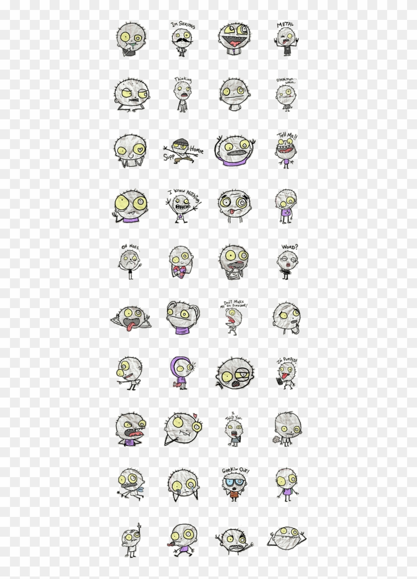 Sell Line Stickers Stupid Face Clipart #5257523