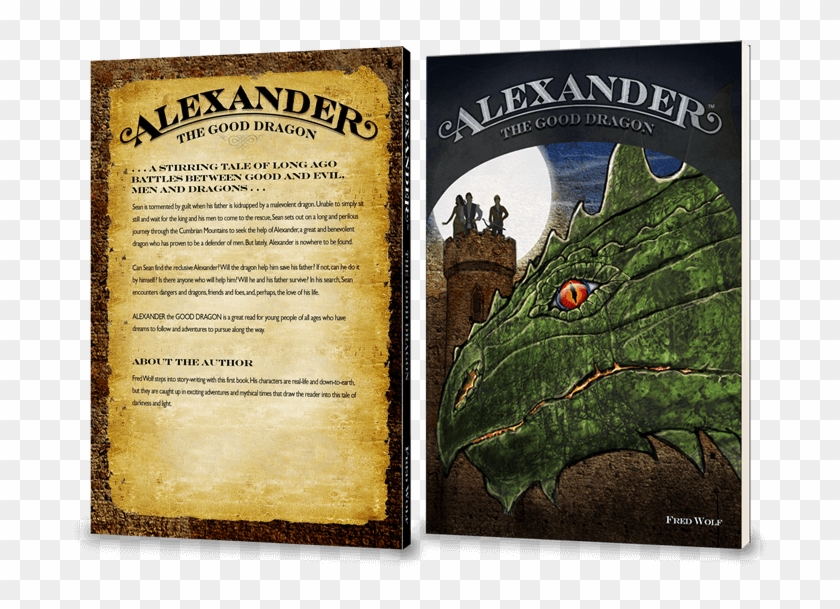 Will The Dragon Help Him Save His Father - Book Cover Clipart #5257795