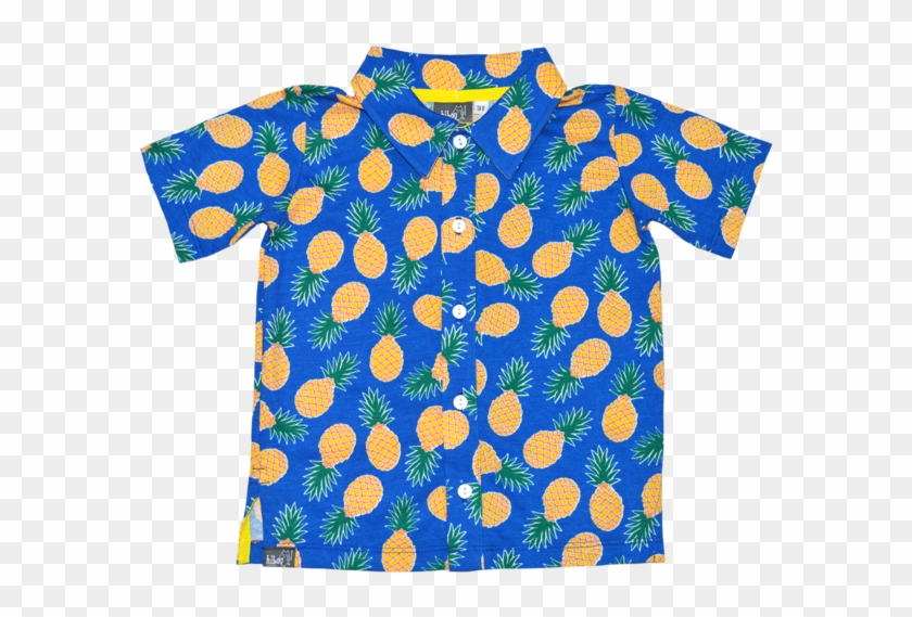 Blue Pineapple Party Shirt - Pineapple Clipart #5259010