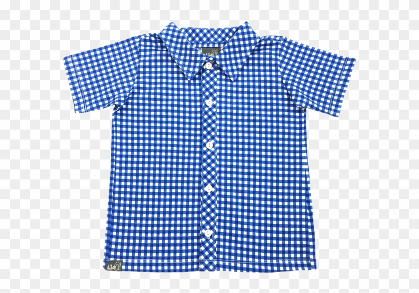 Blue Gingham Party Shirt - Materialmix Clipart #5259067