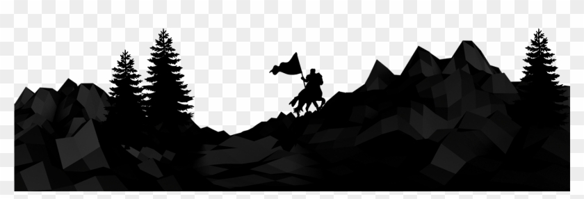 Landscape Vector2 - Silhouette Clipart