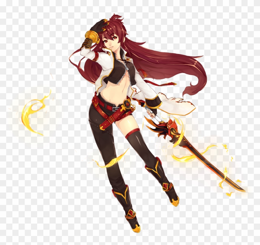 Image - Elesis Blazing Heart Render Clipart