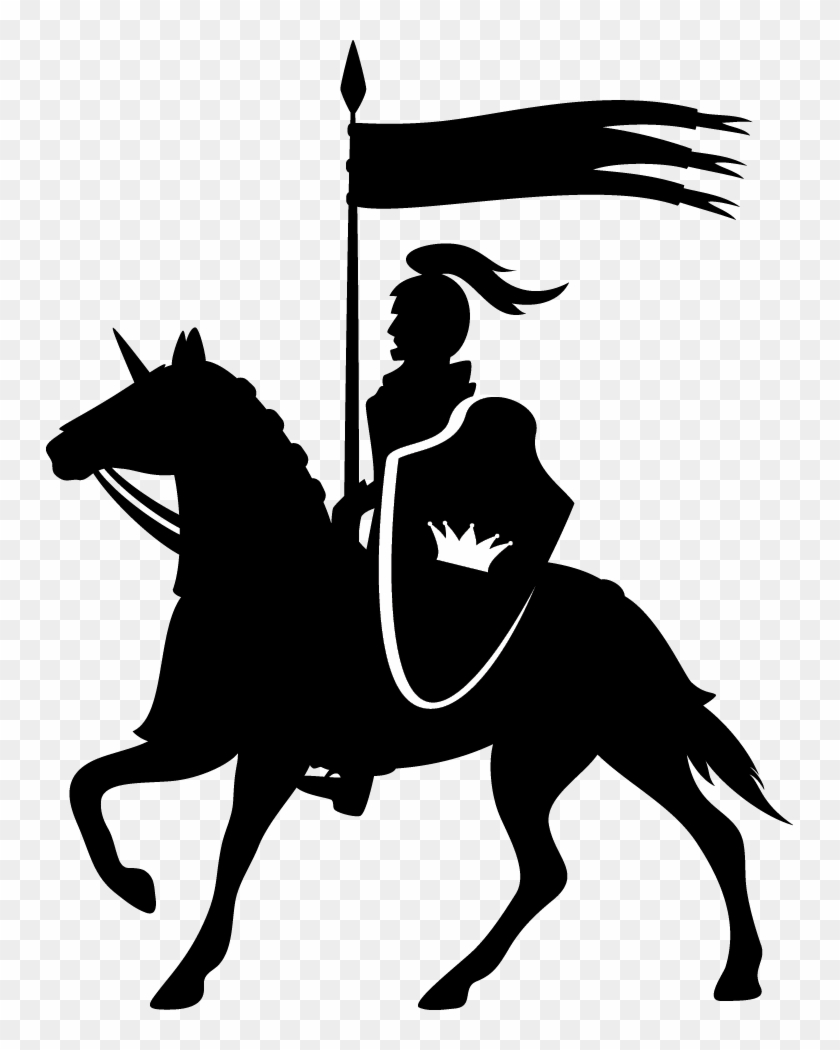 Royal Knight - Knight On Horse Clipart - Png Download