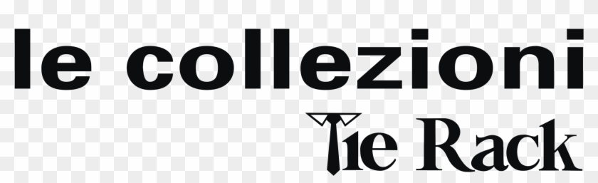 Tie Rack Logo Png Transparent - Black-and-white Clipart #5259388
