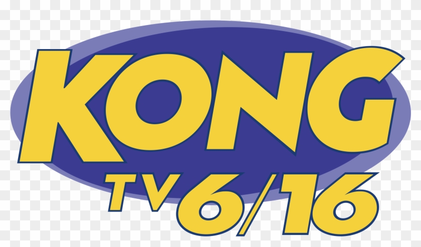 Kong Tv 6 16 Logo Png Transparent - Kong Tv Clipart #5259680