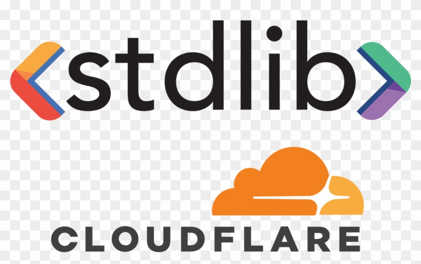 Stdlib Cloudflare - Graphic Design Clipart #5259707