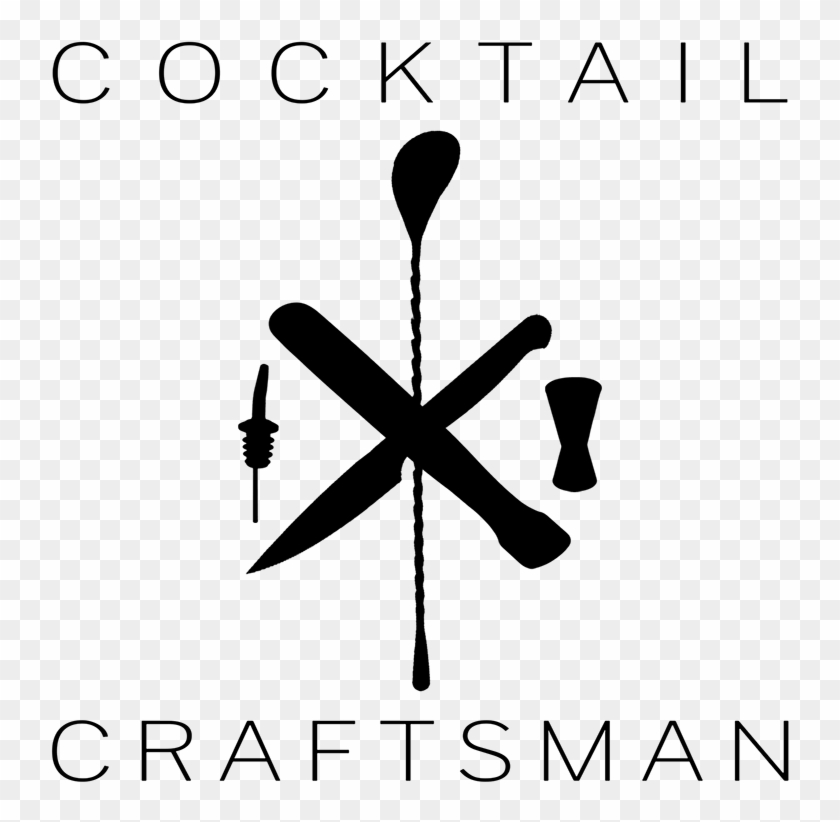 Cocktail Craftsman Logo - Illustration Clipart #5259909