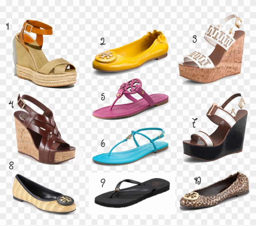 1 - - Tory Burch Shoes Png Clipart