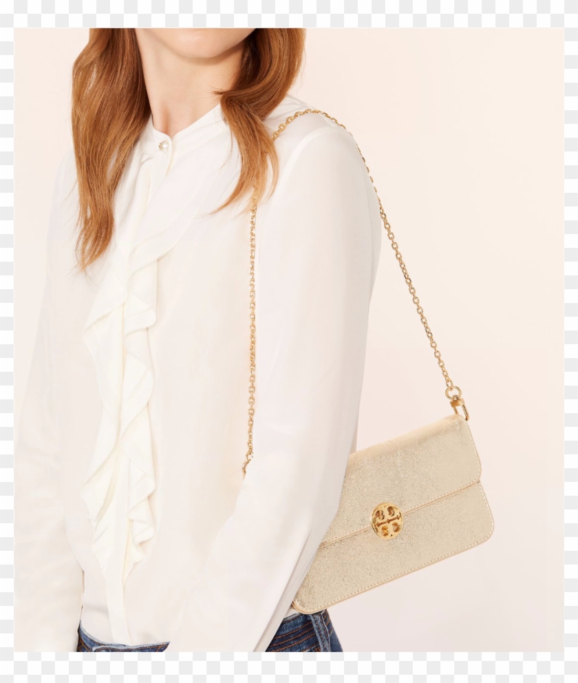 Tory Burch 2016 Metallic Envelope Clutch ~ Princefly - Girl Clipart #5260493