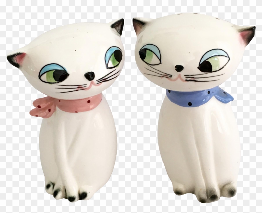 These Are The Holt Howard Large-eyed Cozy Kittens Salt - Cat Grabs Treat Clipart
