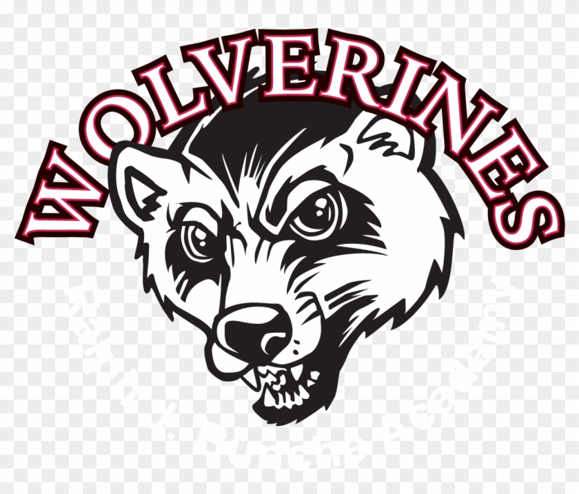 Bunche Academy - Biff, The Michigan Wolverine Clipart