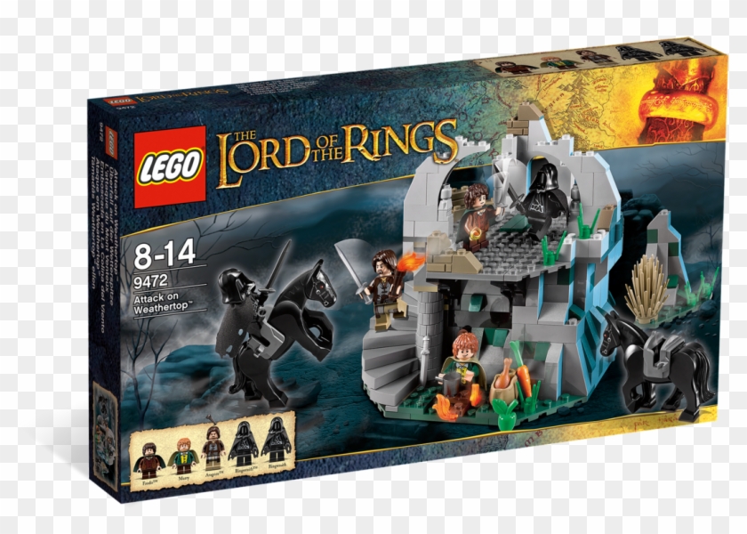 Lego Lord Of The Rings Attack On Weathertop Clipart #5261837