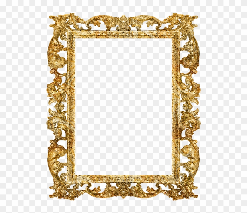 Frame Baroque Flowery To Cut Photo Frame - Transparent Baroque Picture Frames Clipart
