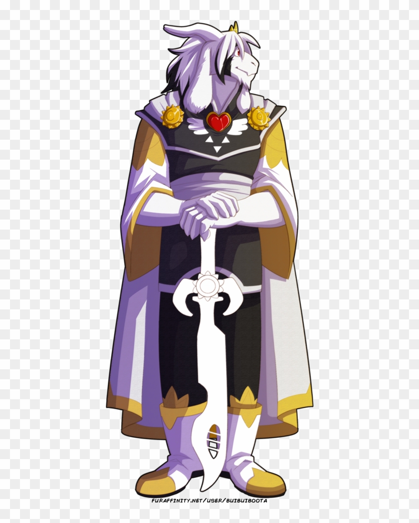 Undertale - Prince Asriel - Anime Monster King Clipart