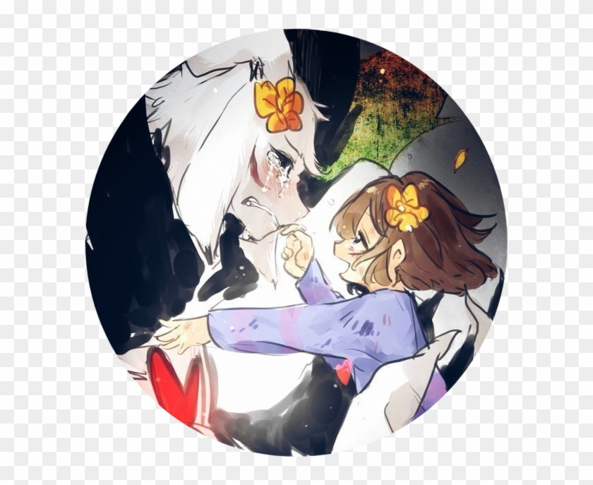 #undertale #frisk #asriel #animegirl - Cartoon Clipart #5262258