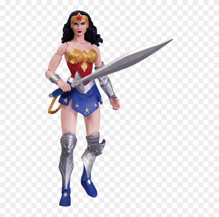 Wonder Woman 7" Action Figure - Wonder Woman New 52 Figure Clipart