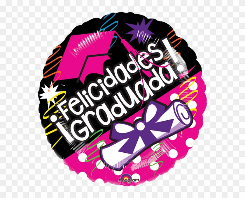 Globo Felicidades Graduada Clipart #5262352