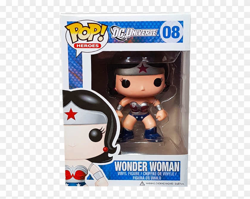 Wonder Woman New 52 Us Exclusive Pop Vinyl Figure - Harley Quinn Pop Figure Rare Clipart