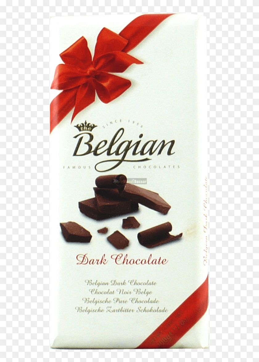 Belgian Dark Chocolate 100g Clipart