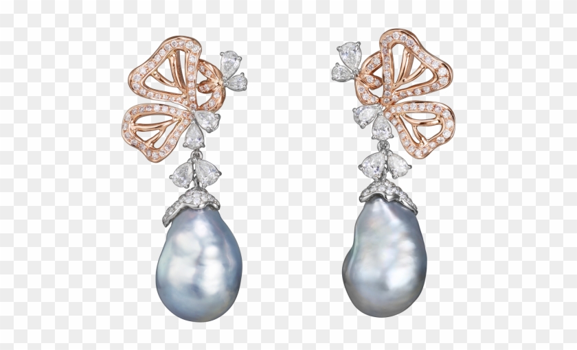 Ea1006845 - Pearl Earrings High Jewelry Clipart #5262530