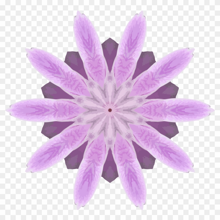 This Free Icons Png Design Of Orchid Kaleidoscope 10 - Water Lily Clipart #5262711